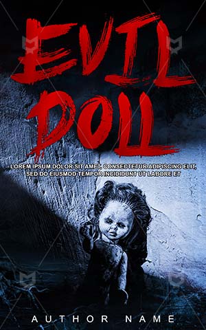 Horror-book-cover-Evil-Baby-doll-Dark-covers-Danger-Scary-Shadows-Toy-Doll-Zombie-Halloween-Hunted