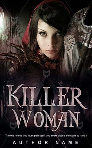 Horror-book-cover-Red-Girl-Dark-Killer-covers-Warrior-Woman-Fairy-Horrorbook-Scary-Power