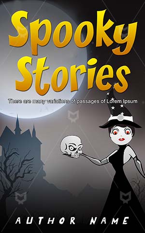 Horror-book-cover-Scary-Halloween-Stories-covers-Vector-Skull-Spooky-Weird-Evil-Witch-Haunted