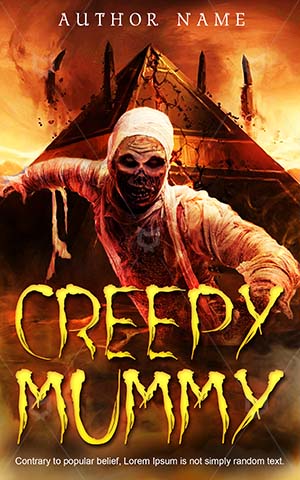 Horror-book-cover-Scary-Mummy-Desert-Monster-Creepy-Evil-Egypt-Halloween-stories-Undead-Zombie-Dead