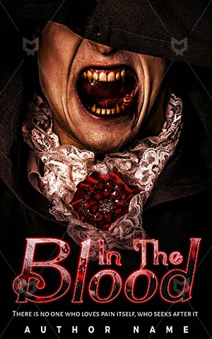Horror-book-cover-Vampire-Halloween-Close-up-Atonement-horror-Blood-Dark-Teeth-Elegant-Death-Frighten-Bloodthirsty-Dracula-Bloody