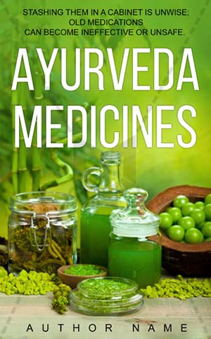 Nonfiction-book-cover-ancient-ayurveda-medicines
