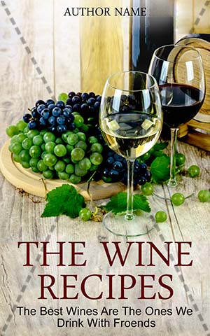 Nonfiction-book-cover-wine-recipes-food-cookbook