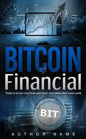 Nonfiction-book-cover-Financial-Concept-Bit-Coin-Money-Bitcoin-Commerce-Economy-Non-fiction-Finance