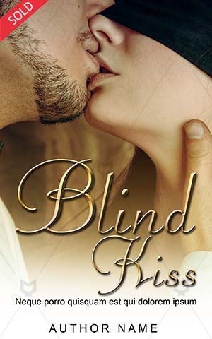 Romance-book-cover-blind-kiss-love