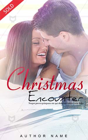 Romance-book-cover-christmas-encounter-couple