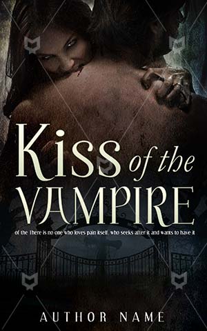 Romance-book-cover-Kiss-paranormal-romance-vampire