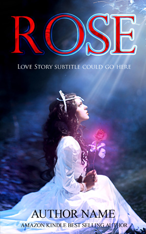 Romance-book-cover-rose-girl-love-alone-paranormal-romance-fantasy