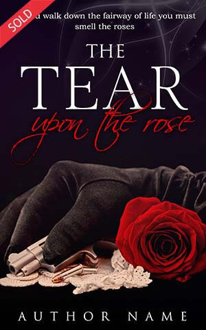 Romance-book-cover-Love-broken-death-rose-gun