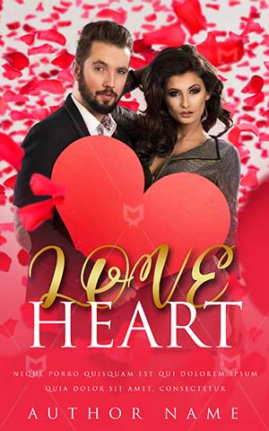 Romance-book-cover-Expression-Presents-Romantic-hearts-Luxury-Couple-Rich-Man-Red-Hearts