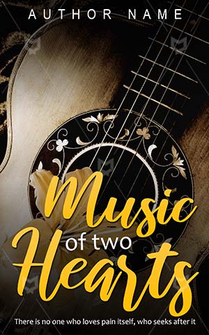 Romance-book-cover-Guitar-Music-design-Hearts-Vintage-guitar-Lily-Color-Instrument-Elements-Romantic-Sepia-Wooden
