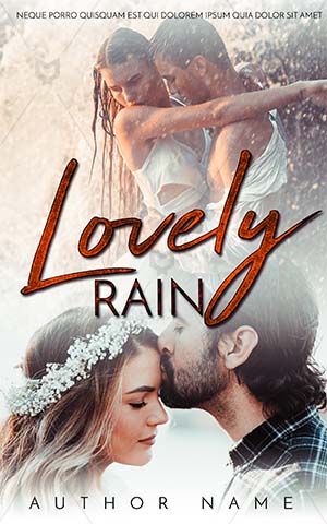 Romance-book-cover-romance-rain-kissing-couple-distant-premade-covers-romantic-copule