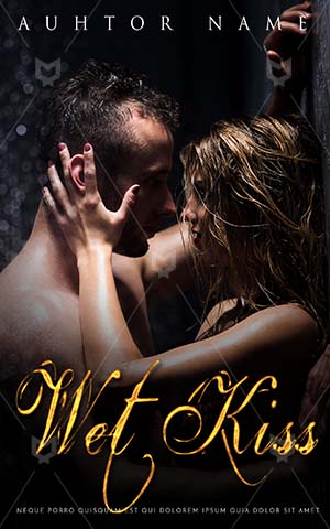 Romance-book-cover-Romantic-Wet-Couple-Beautiful-Lovers-Cover-Design-Dark-Room-Rain-Kissing-Kiss-Book