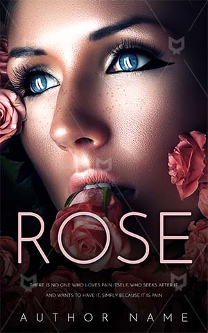 Romance-book-cover-rose-flowers-woman-with-beautiful-dark-night-romance