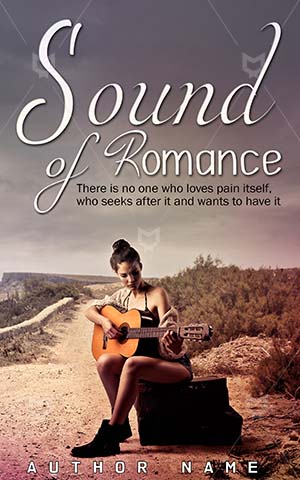 Romance-book-cover-Sound-Pretty-Woman-Beauty-Book-romance-Suitcase-Guitar-Fantasy-design-Summer-Outdoor-Music-Love