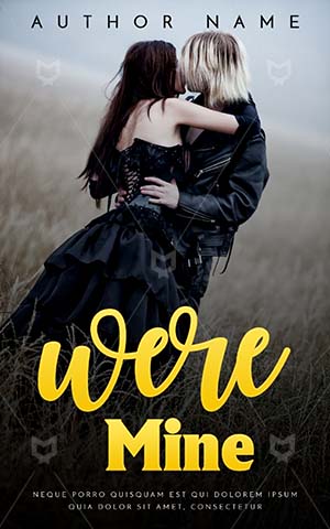 Romance-book-cover-Young-Outdoors-Couple-Goth-Kiss-Kissing-Side-view-Gothic-woman-Romantic-Standing-Embrace-Loving-Passion-Kisses