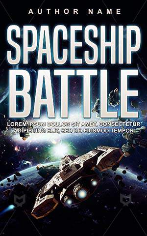 Thrillers-book-cover-battle-starship-stars-military-science-fiction-spaceship-Sci-fi-war-universe-alien-ufo