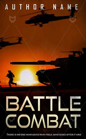 Thrillers-book-cover-Thriller-design-Battle-Attack-Army-Fighting-Military-army